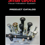 cover of the SmartBolts catalog featuring the variety of bolt sizes offered