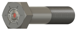 rendering of a DTI Heavy Hex Partial Thread SmartBolt