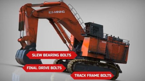 MAXIMIZE EXCAVATOR MAINTENANCE EFFICIENCY WITH SMARTBOLTS